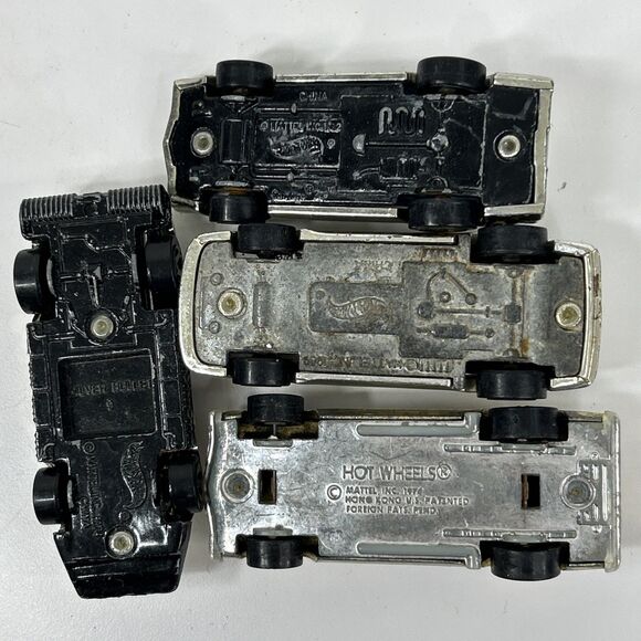 Vtg Hot Wheels Gold Low Down Monte Carlo Stocker Chrome Silver Bullet Blackwall - Picture 9 of 9